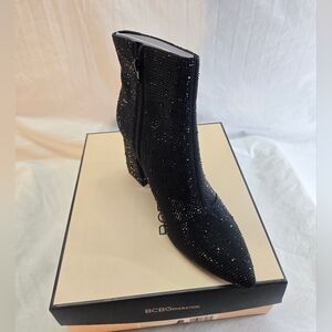 BCBGeneration Women's Size 11M Black Briel-2 Rhinestone Boot New